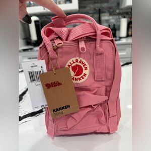 Fjallraven Kanken Sling Backpack Pink NWT MSP $70